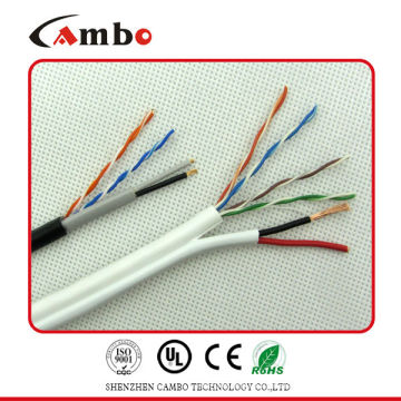 Cat6 2dc power lan cable